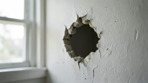 Czym wypełnić duże ubytki w ścianie wewnętrznej