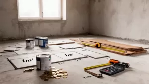 średni koszt wykończenia mieszkania za m2